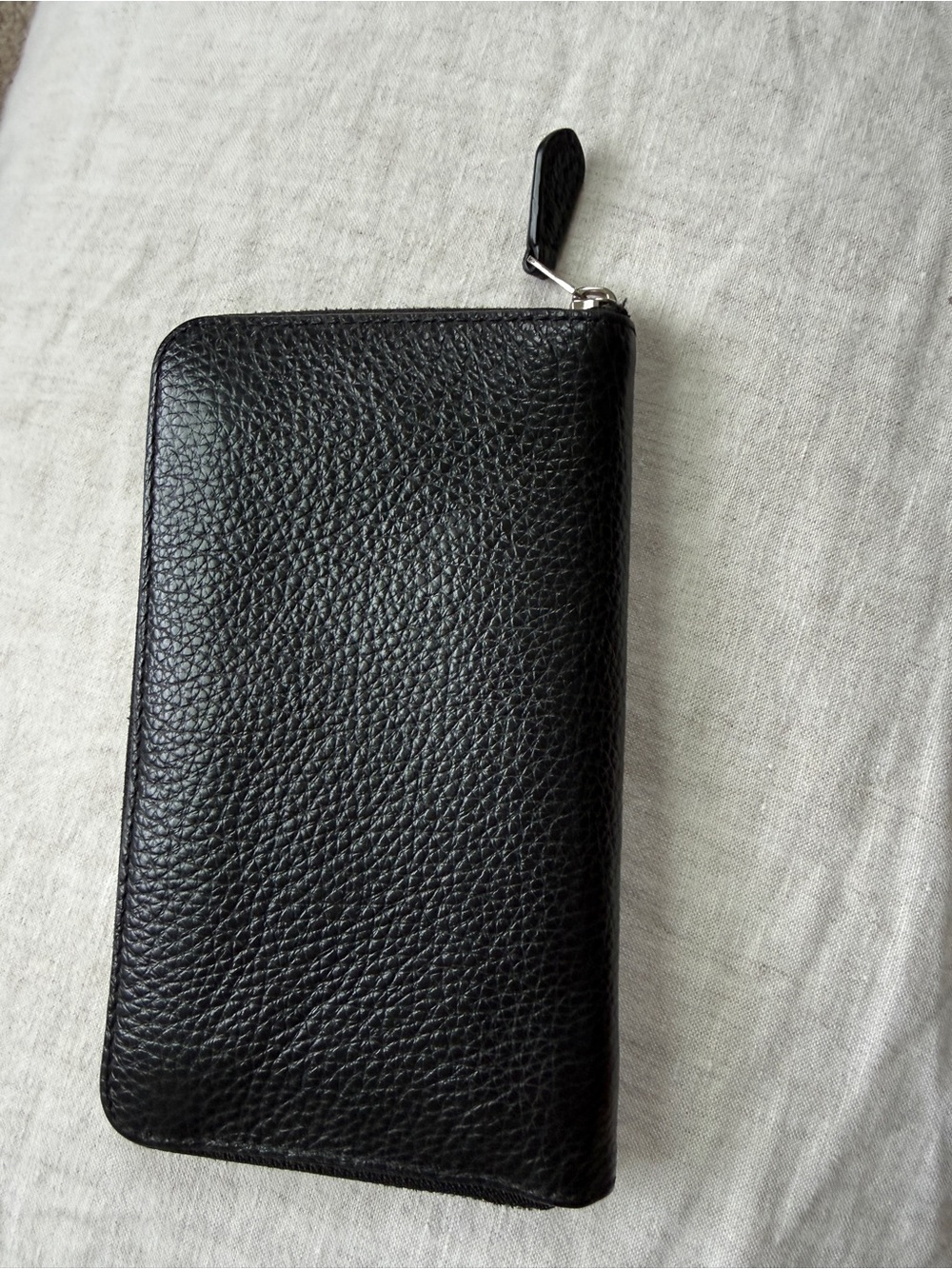 🔥🐰RARE Disney X Coach Medium Black Leather Zip Around Wallet w/ Thumper f/ Bambi - Picture 7 of 16